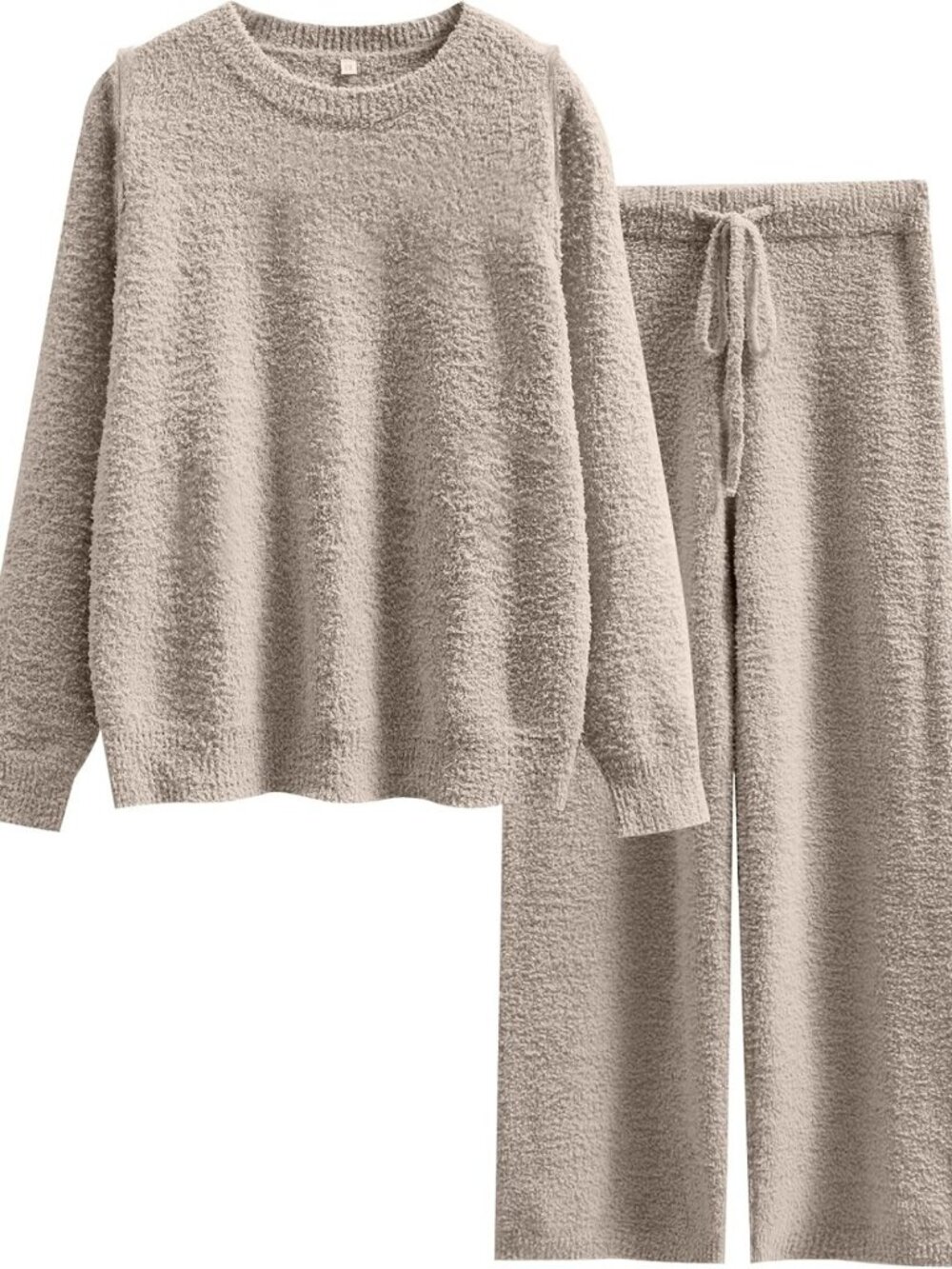 Cozy Fuzzy Fleece Lounge Set for Women | Soft Pajama Set for Relaxation